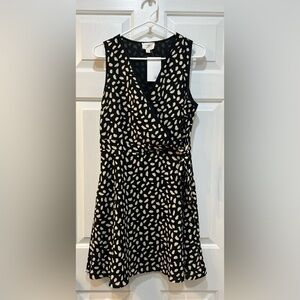 Everly NWT Faux Wrap Short Dress Sleeveless Fit & Flare A-Line Women Size M
